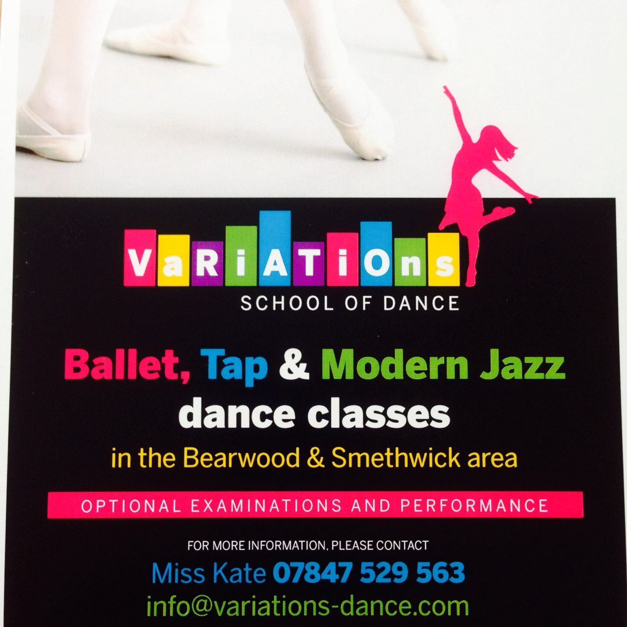 Dance school specializing in Ballet, Tap, Modern Jazz and Musical Theatre. Adult Ballet & Tap also available. Our school is an extension of @babyballetBwood