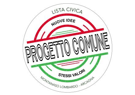 Lista civica PROGETTO COMUNE - Vogliamo portare novità a Montanaso e ad Arcagna!