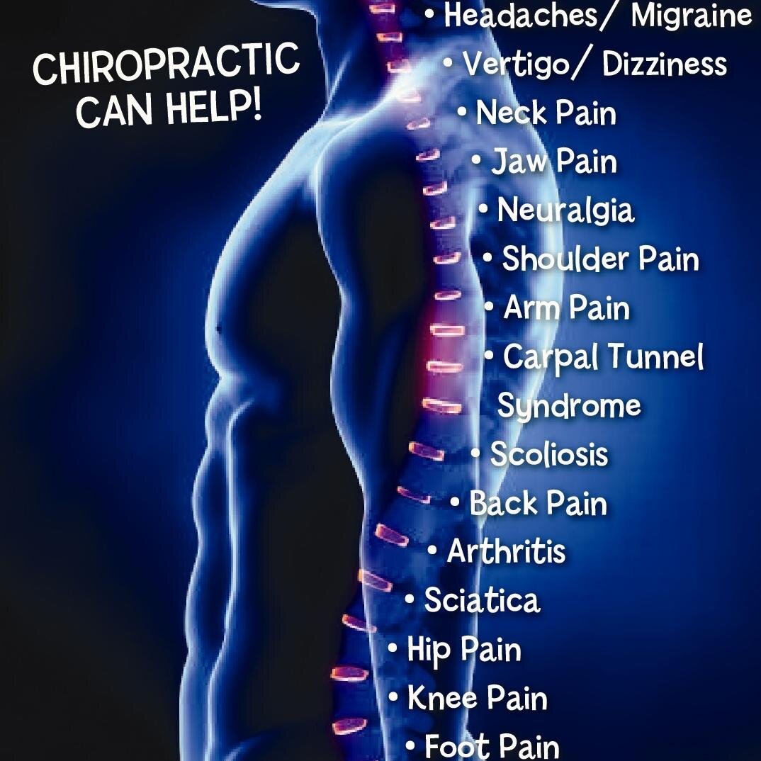 Great health starts with a healthy spine and nervous system!