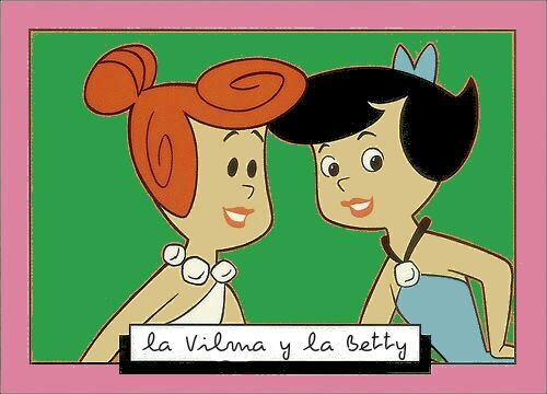 Viviendo en la prehistoria echando de menos las nuevas tecnologías, estamos jartas de los putos dinozaurios. Pedro y Pablo amor Picapedrero x100pre