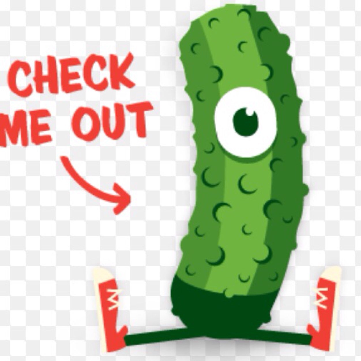 Pickles are friends AND food