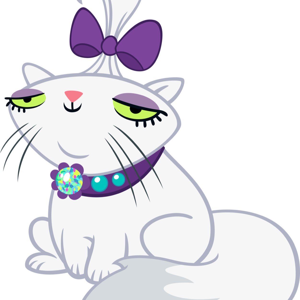meow hiss (@EQG_Rarity's cat)