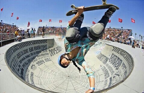 You don't become a skater, you born a skater