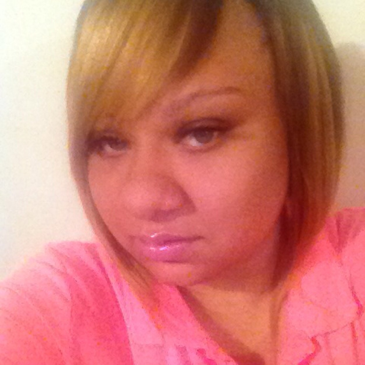 natural green eyes and blonde hair I was with it