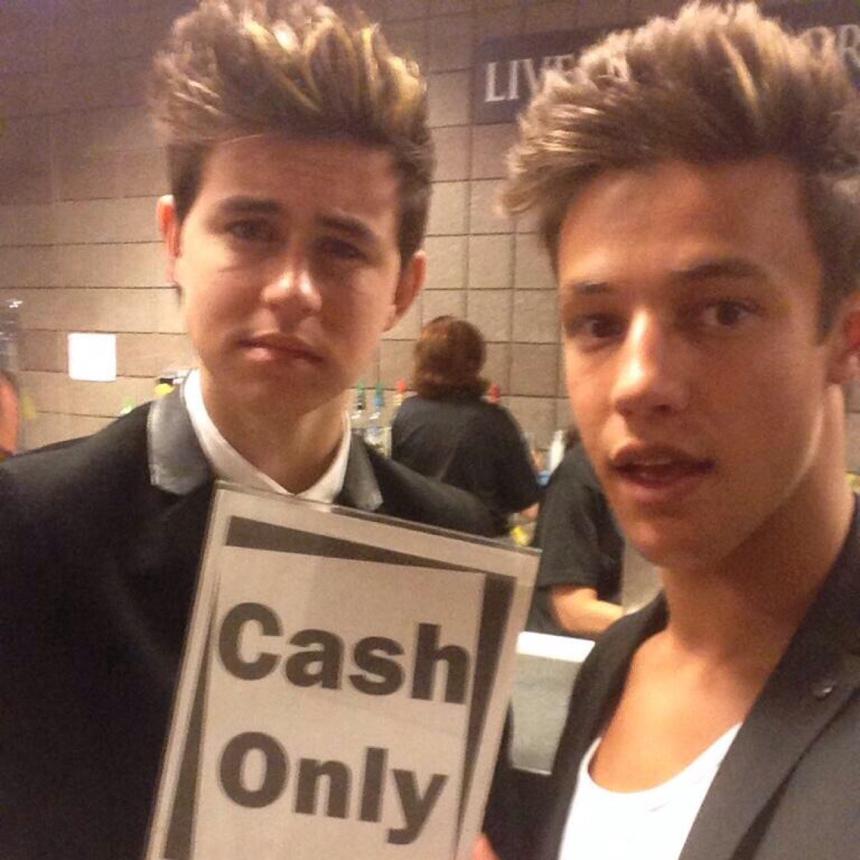 but why cant the people in our school look like nash and cameron?:)