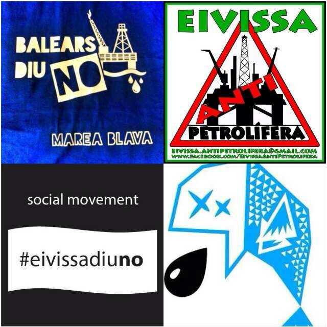 Volem aturar les prospeccions petrolíferes a Eivissa i cridam fort #EivissaDiuNo
