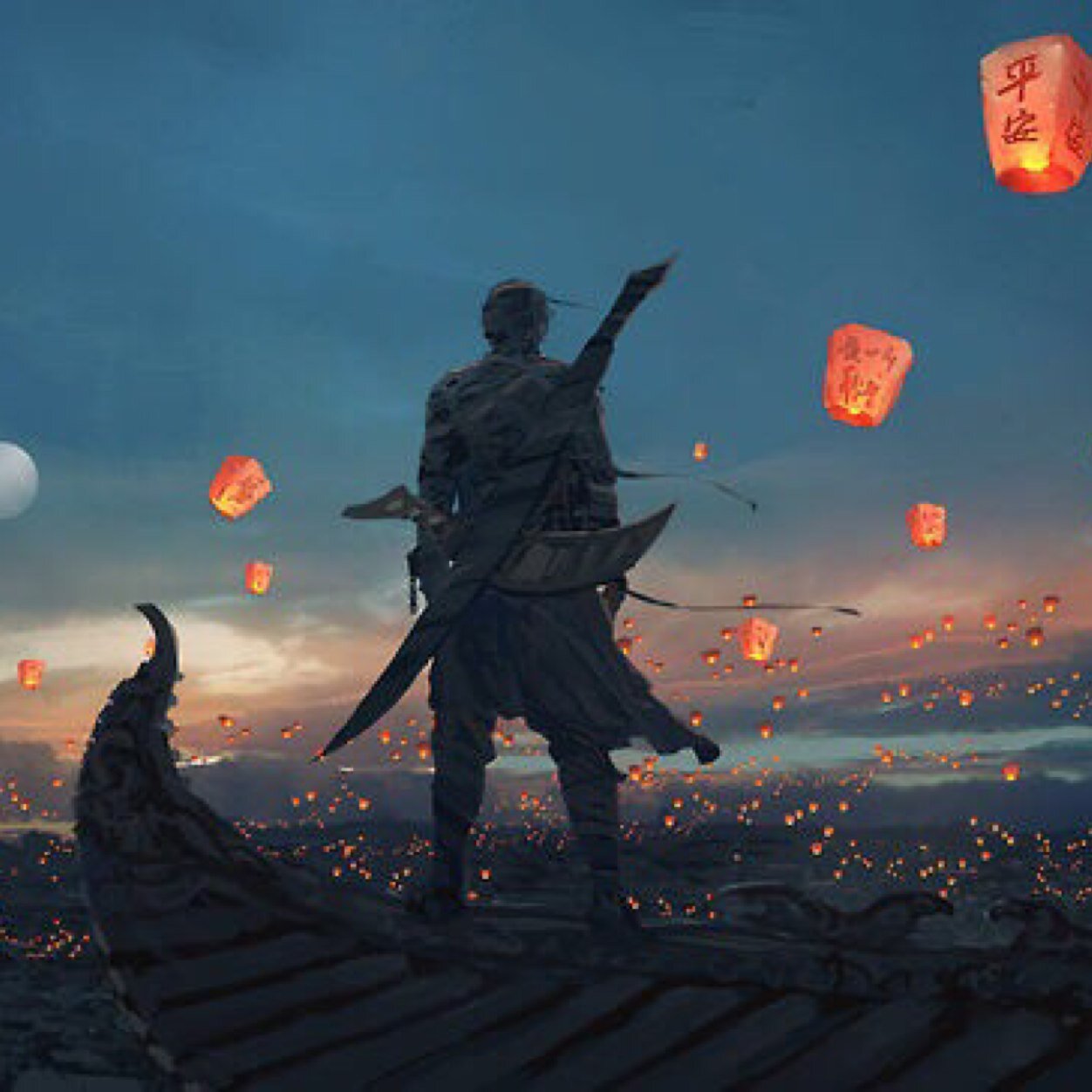 I once was called an honorable samurai, but now things are different. I am looking for strong swordsmen.
