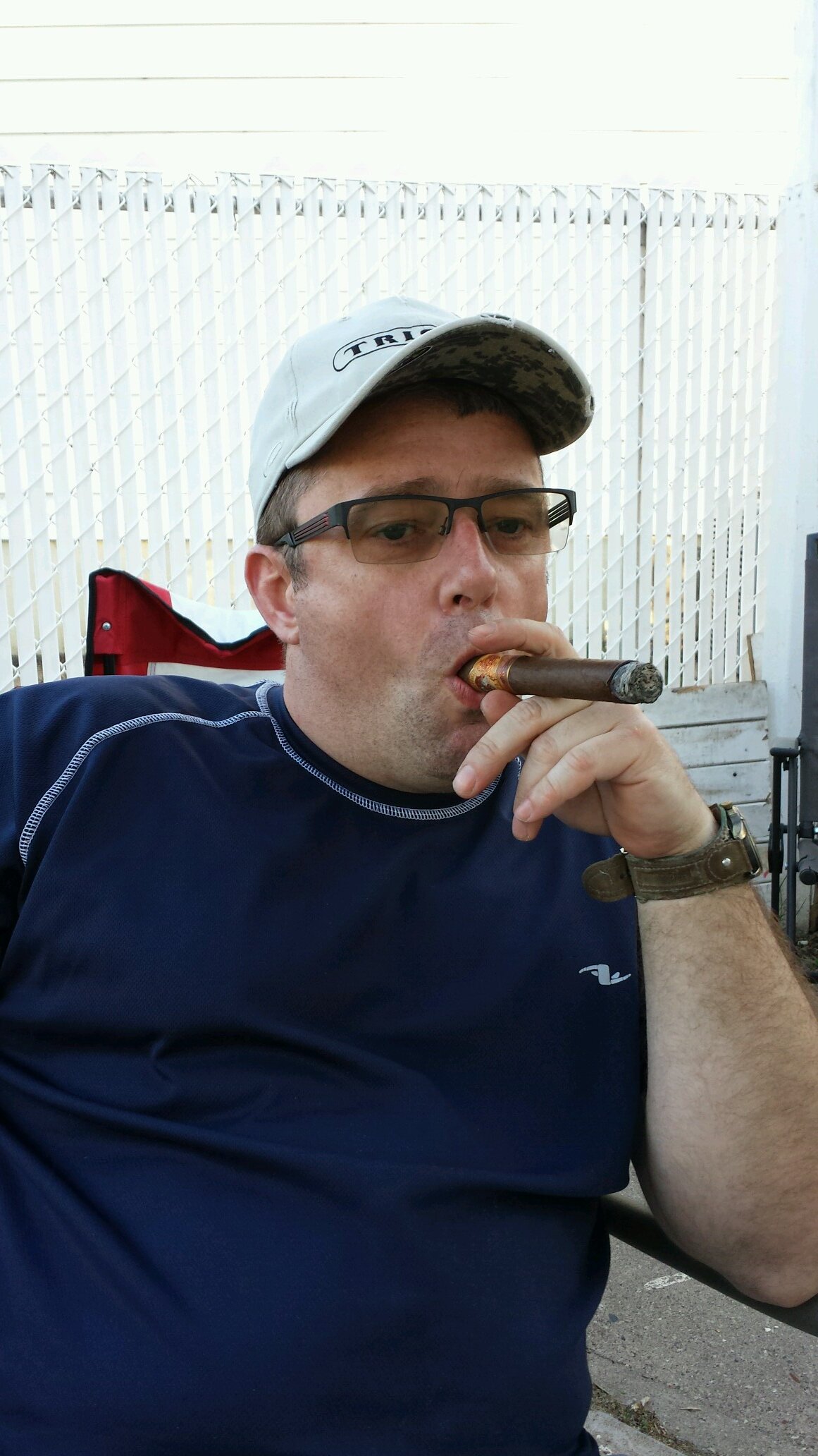 retired soldier, cigar smoker, early Pontiac GTO fanatic