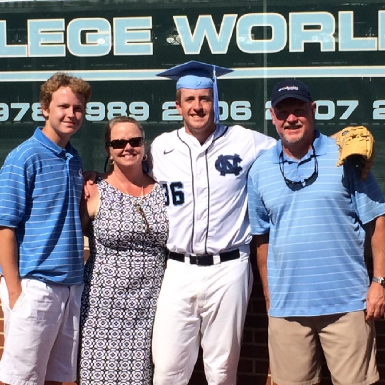 Andrew Smith, Former UNC Baseball Player. Tar Heel Alum Class of 2014. Hometown: Roswell, GA.