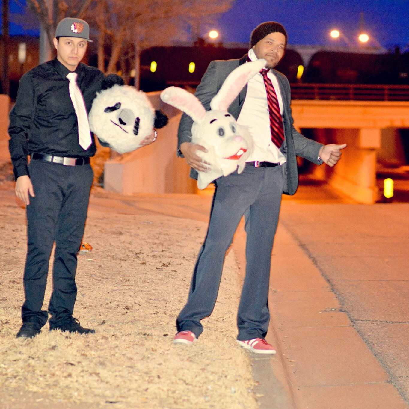 Bobbus & GZ just two dope boys in a Cadillac/Residents @ Kong's Bar/AfterDark Lubbock artists.