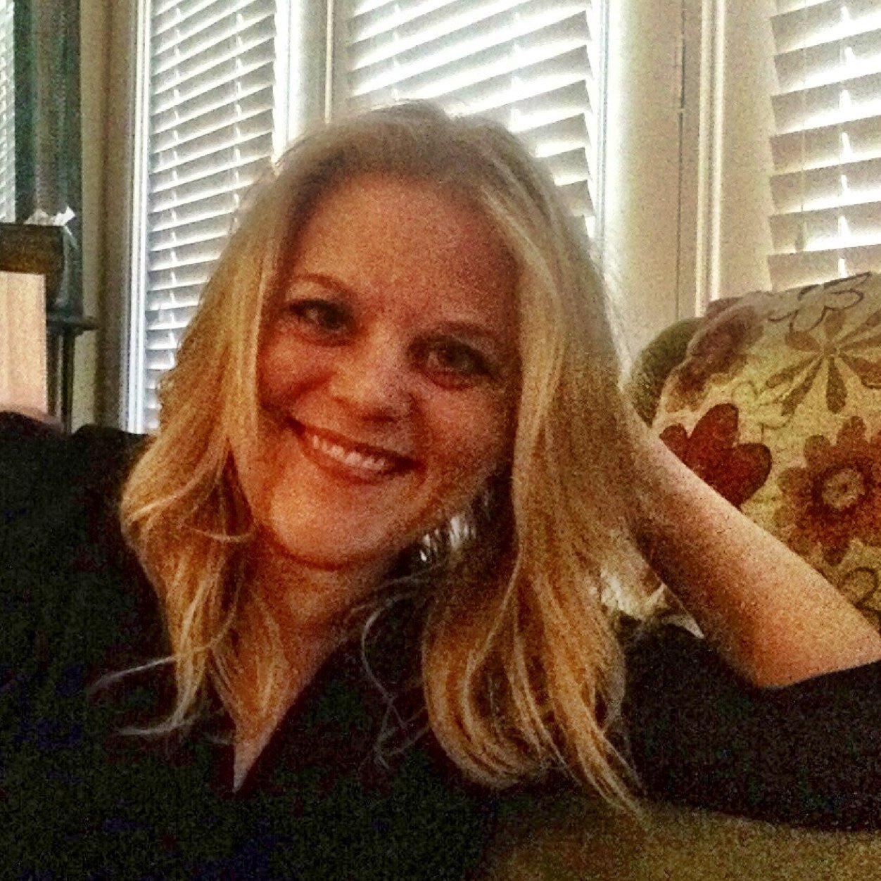 one-liner, wine sipper, martini slammer, good cook, bad driver, ultimate shopper, dog lover, and klutz. Bumble and bumble afficianado.