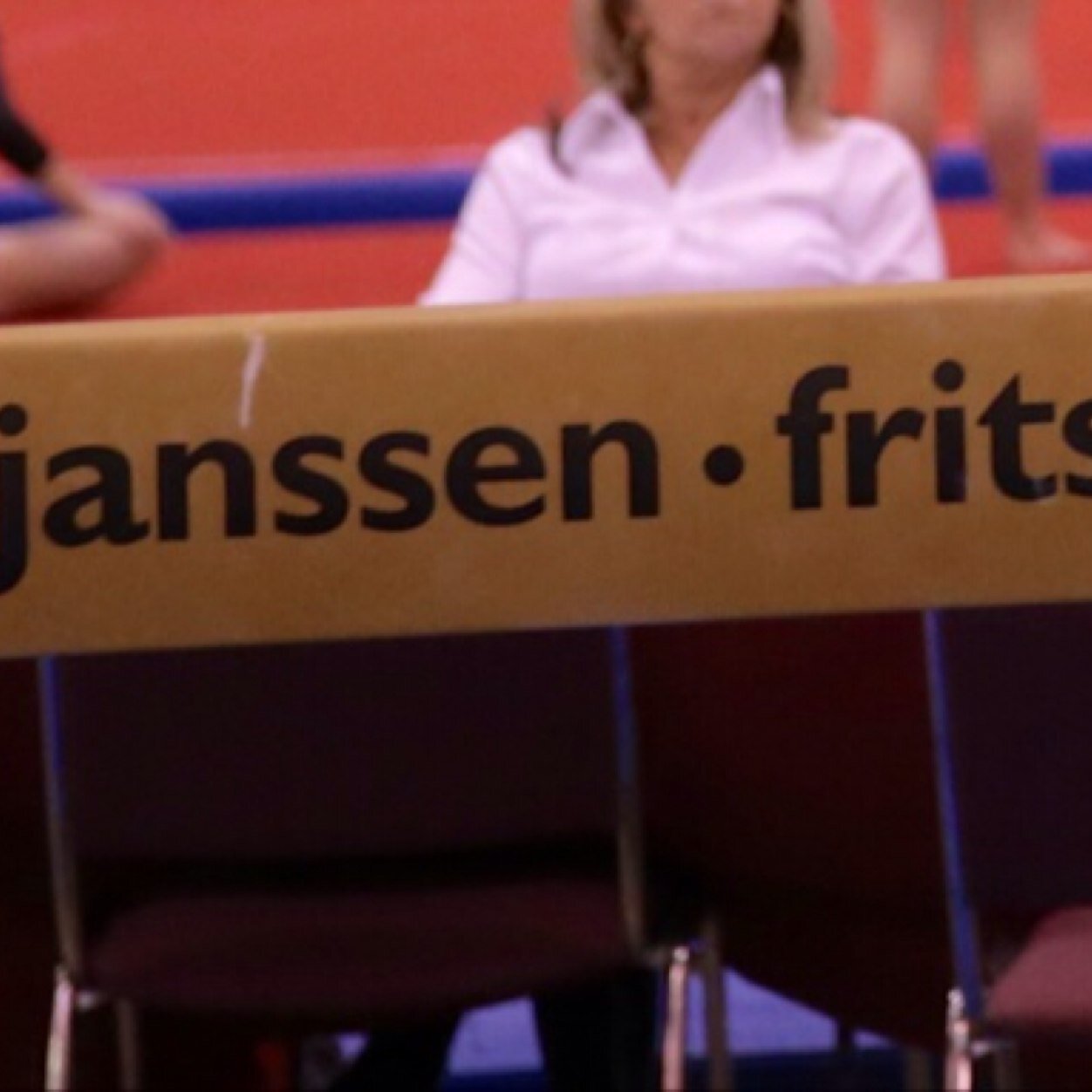 Two bff's who met through gymnastics.