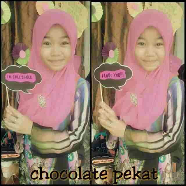 mkn coklat sampai gemok..hahax