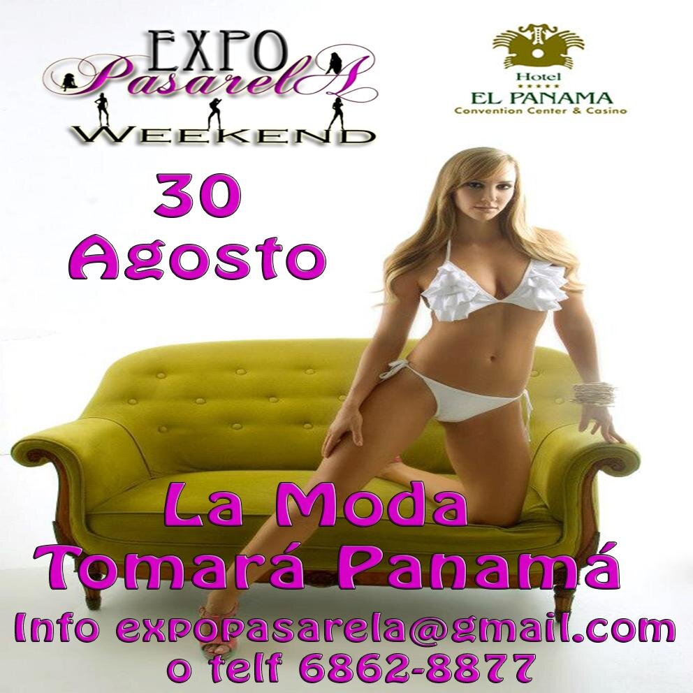 ExpoPasarela's profile picture. Evento único en Panamá, que permitirá a diseñadores, orfebres y otros, vender y mostrar sus productos; en un desfile de Pasarela.