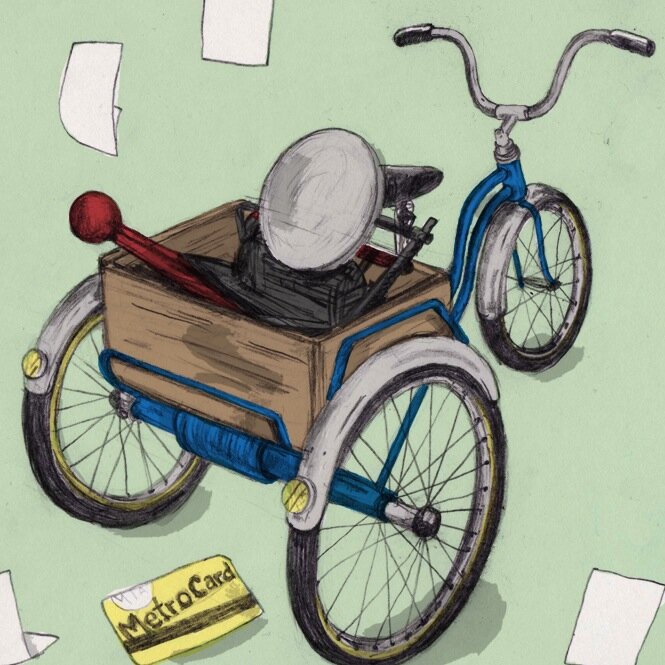 Letterpress on Three Wheels