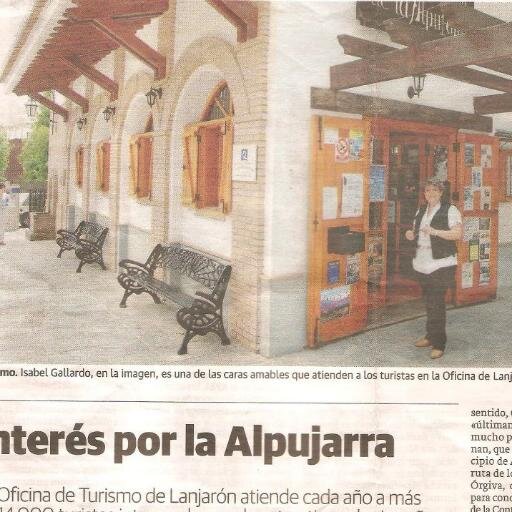 igallardo12's profile picture. Calidad, Compromiso, Vocación y Constancia .
Oficina de Turismo de Lanjarón
