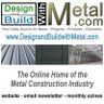 DesignwithMetal's profile picture. The Online Home of the Metal Construction Industry. Website and email newsletters. News - projects - products - supplier directory...updated daily.