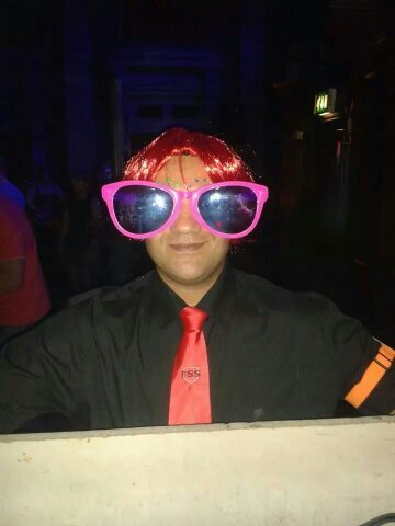 Just a random guy at a random place at a random time