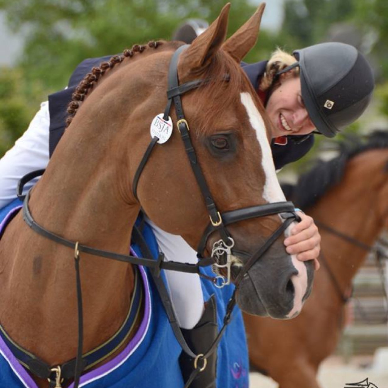 Showjumper riding for Dave Quigley & EIS. 21 years old. liveing in knutsford. Best horse, Whin Whin. Competed in 3 Nations Cup, Europeans & Winner of 1.50 YR GP