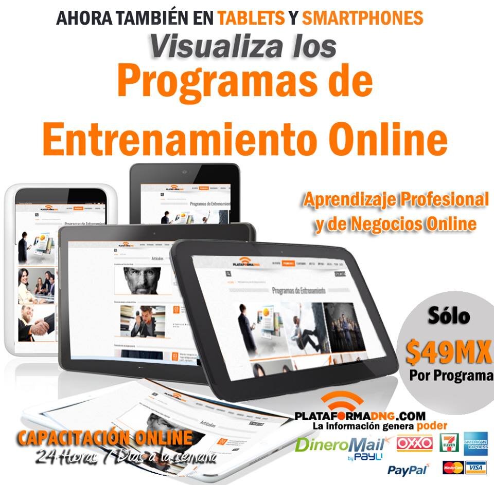 Cursos de negocios ahora disponibles en:
ITUNES: https://t.co/2vRG0ZYYRF
AMAZON: https://t.co/z7TfuztZ2n
Directamente en nuestra plataforma @PlataformaDNG