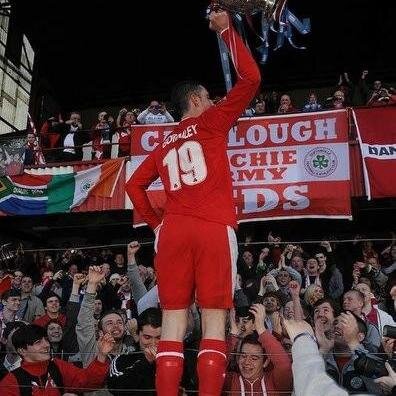 marty mc laughlin from ardoyne,follow cliftonville f.c and glasgow celtic f.c
