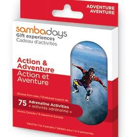 Samba Days offers gift experiences for adrenaline junkies, foodies, spa lovers, wine enthusiasts & more! View 500+ gift experiences at http://t.co/l7H0cZgbQk!