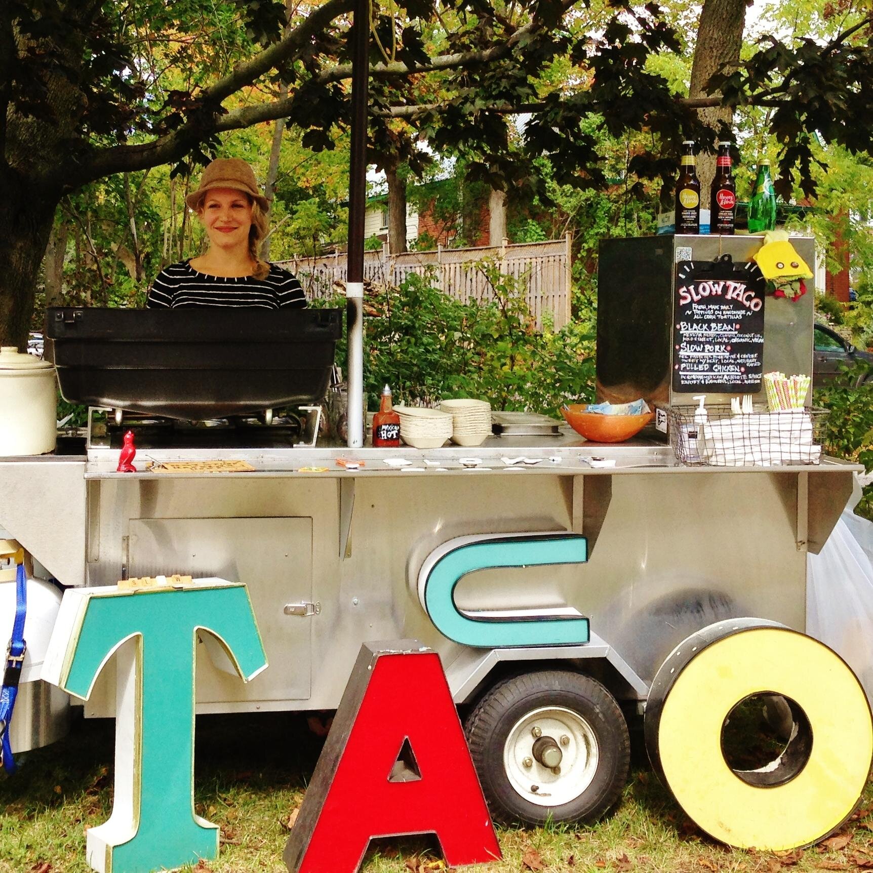 ~ A wee cart w/ big heart whipping up handmade tacos w/ fresh, local ingredients ~