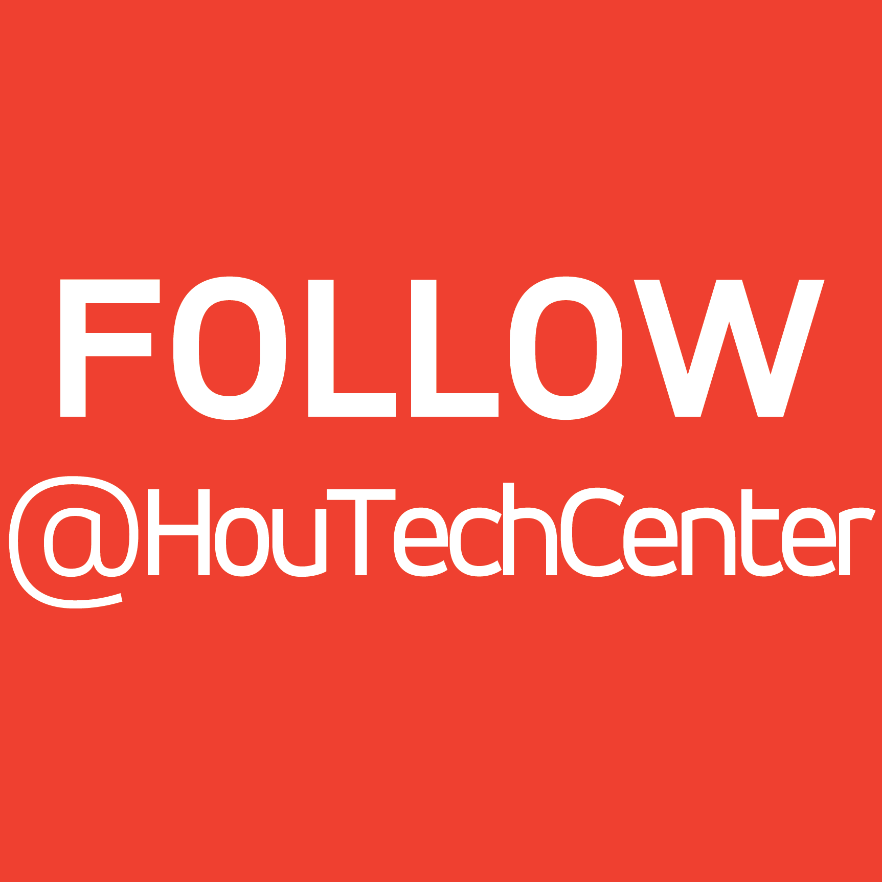 houstontech's profile picture. This is an old account, please follow @houtechcenter