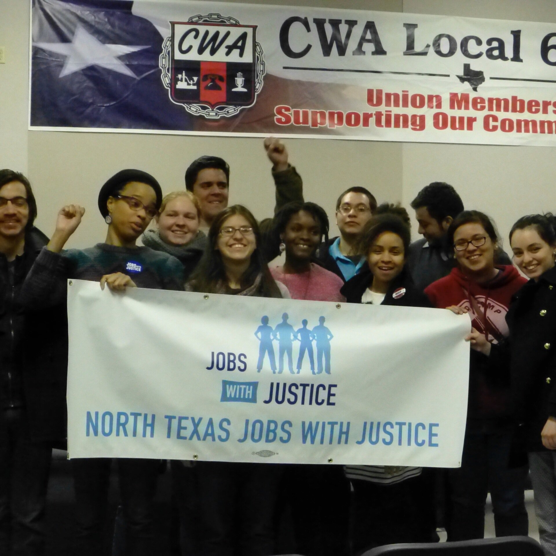 jwjtexas's profile picture. We fight for workers' rights and economic justice in Texas.