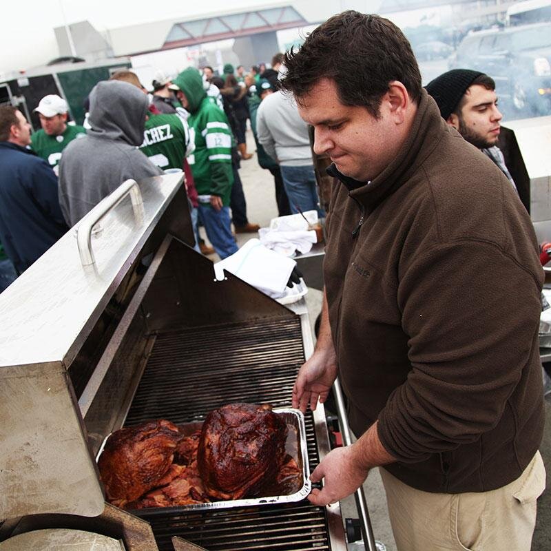 Multiple cancer survivor, the biggest NY Jets tailgate, one of the biggest in the NFL, as well as a leading authority on tailgating and live-fire cooking.