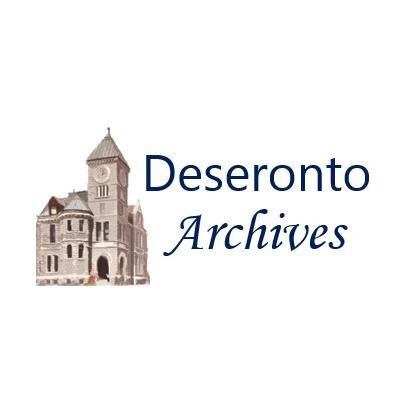 DeserontoArch's profile picture. Updates on interesting things in the Deseronto Archives, written by Amanda Hill, archivist.