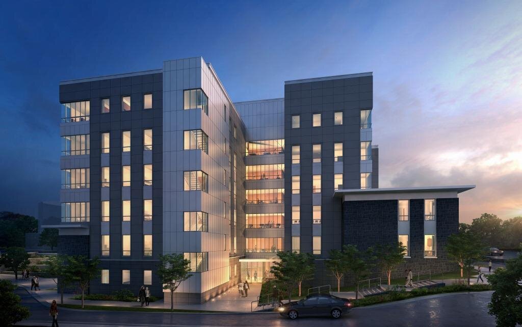 SkanskaJMU's profile picture. Skanska at JMU is currently working on the future home of the College of Health and Behavioral Studies at James Madison University in the East Tower.