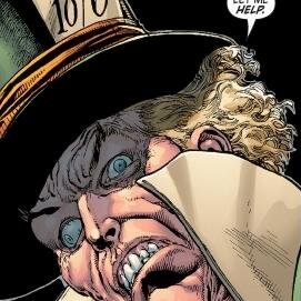 Mad Hatter was is obsessed with hats. Committing crimes to stealing unusual hats for his collection, but then he began several  attempts to steal Batman's cowl.