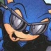 What's the hassle, schmassle? I'm the REAL Sonic! That other blue jerk sans the blazin' jacket? He's some wannabe bozo. I run this! Don't push, ladies~ #RP