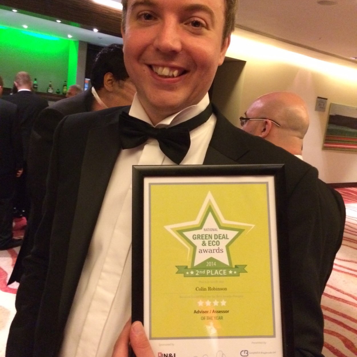 Impartial expert on energy saving technology and behaviours
North East Green Deal Advisor of the Year