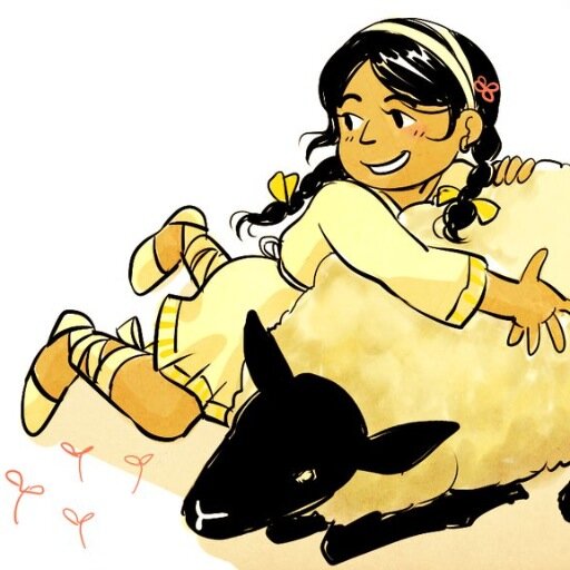 Shepherdess Princess who likes to play with the sheep in Emerië. //Unfinished Tales RP for young Ancalimë, daughter of Erendis and Aldarion