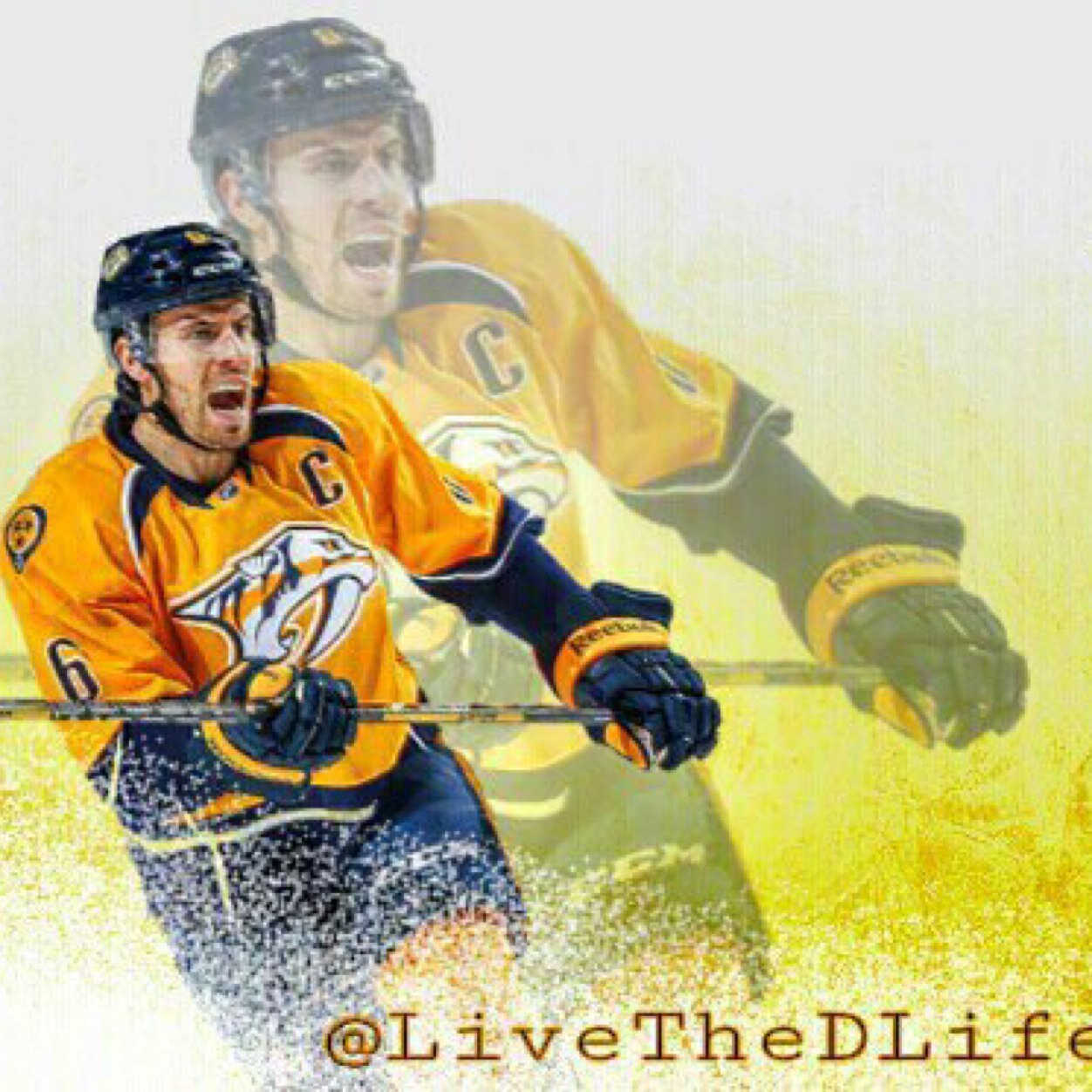 Tweeting about all the little details of hockey only us defenseman can understand.
