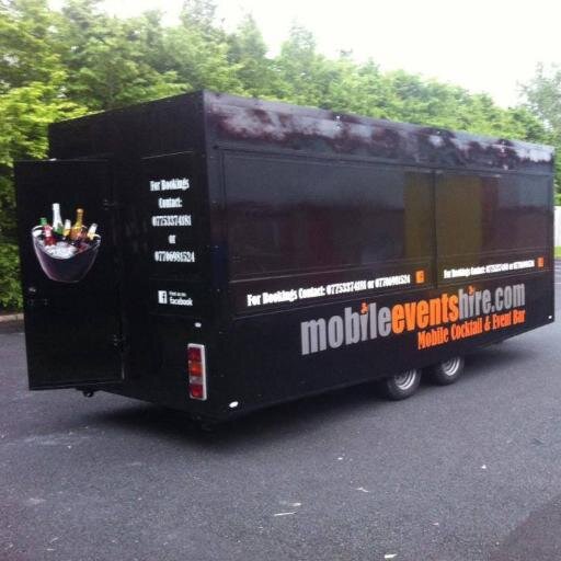 Mobile Bar - Sound - Lighting event hire Facebook: https://t.co/umOLOXcfdr