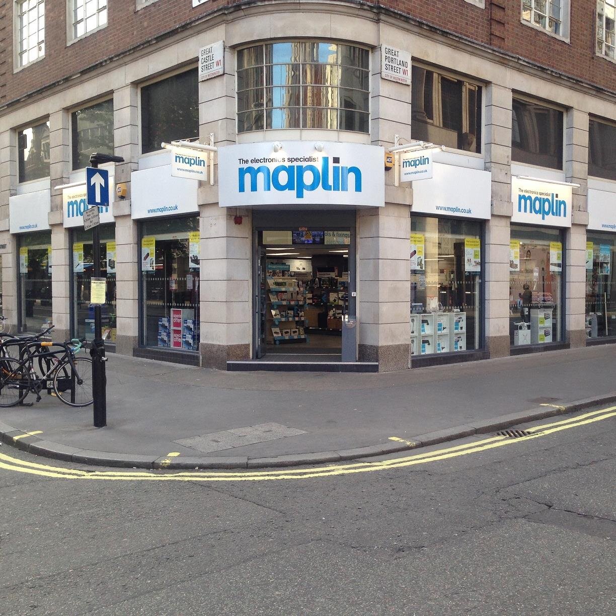 We are the Great Portland Street branch of Maplin Electronics. This account is monitored during store opening hours only.