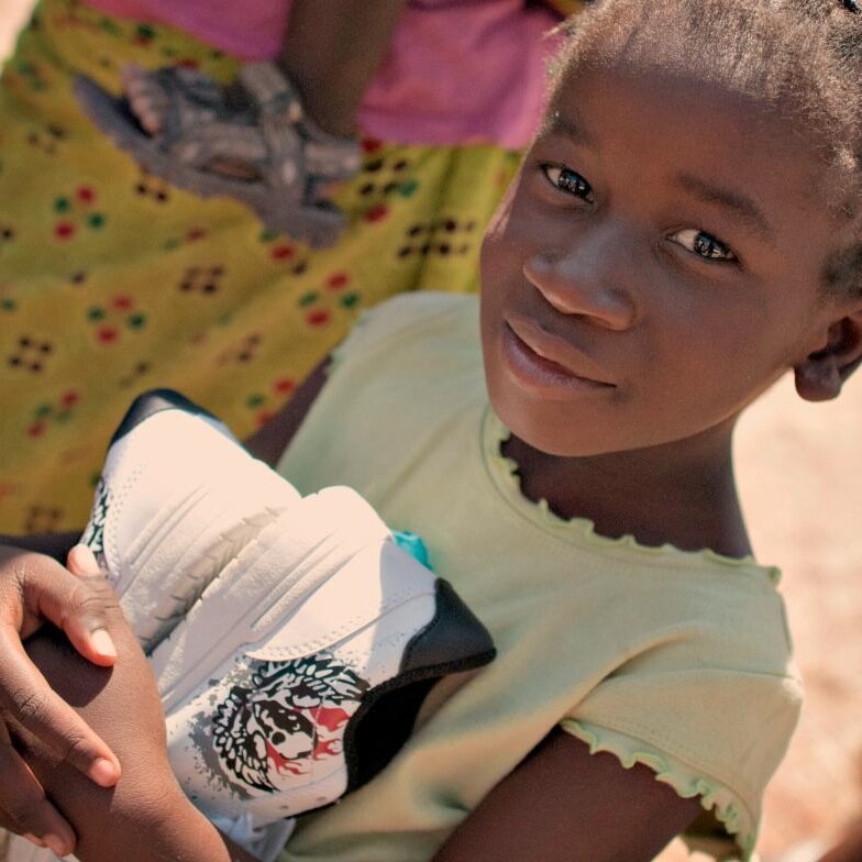 A pair of shoes is a simple way to prevent many life threatening diseases, create opportunity and share the love of Jesus in Africa!