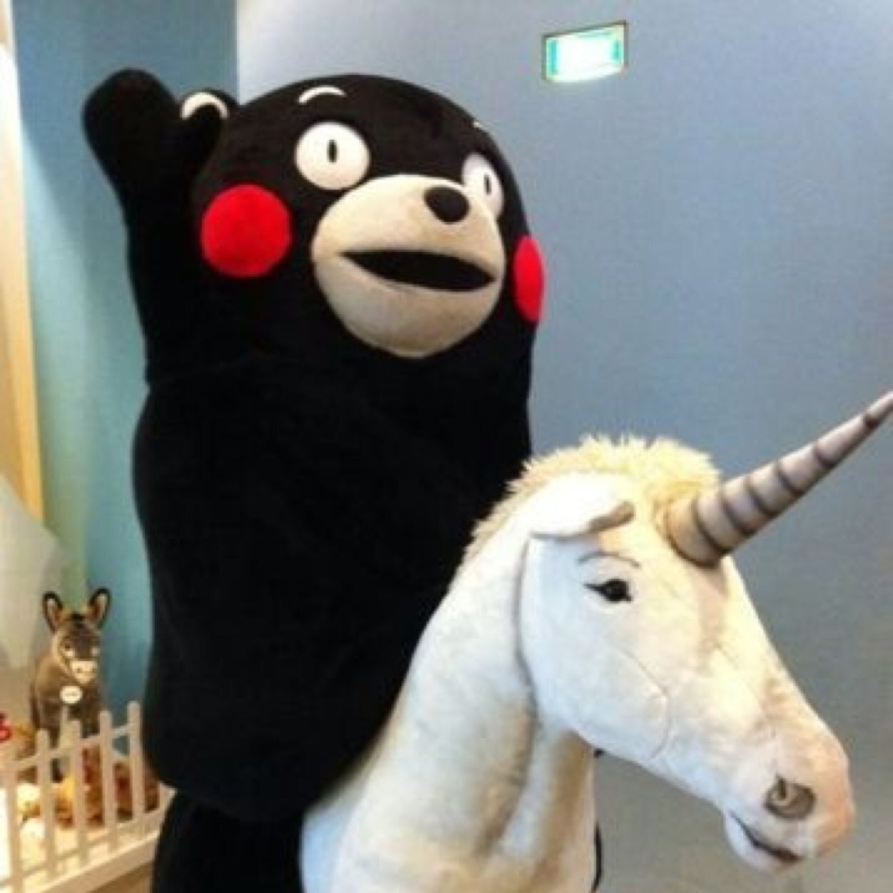 두 볼에 홍조