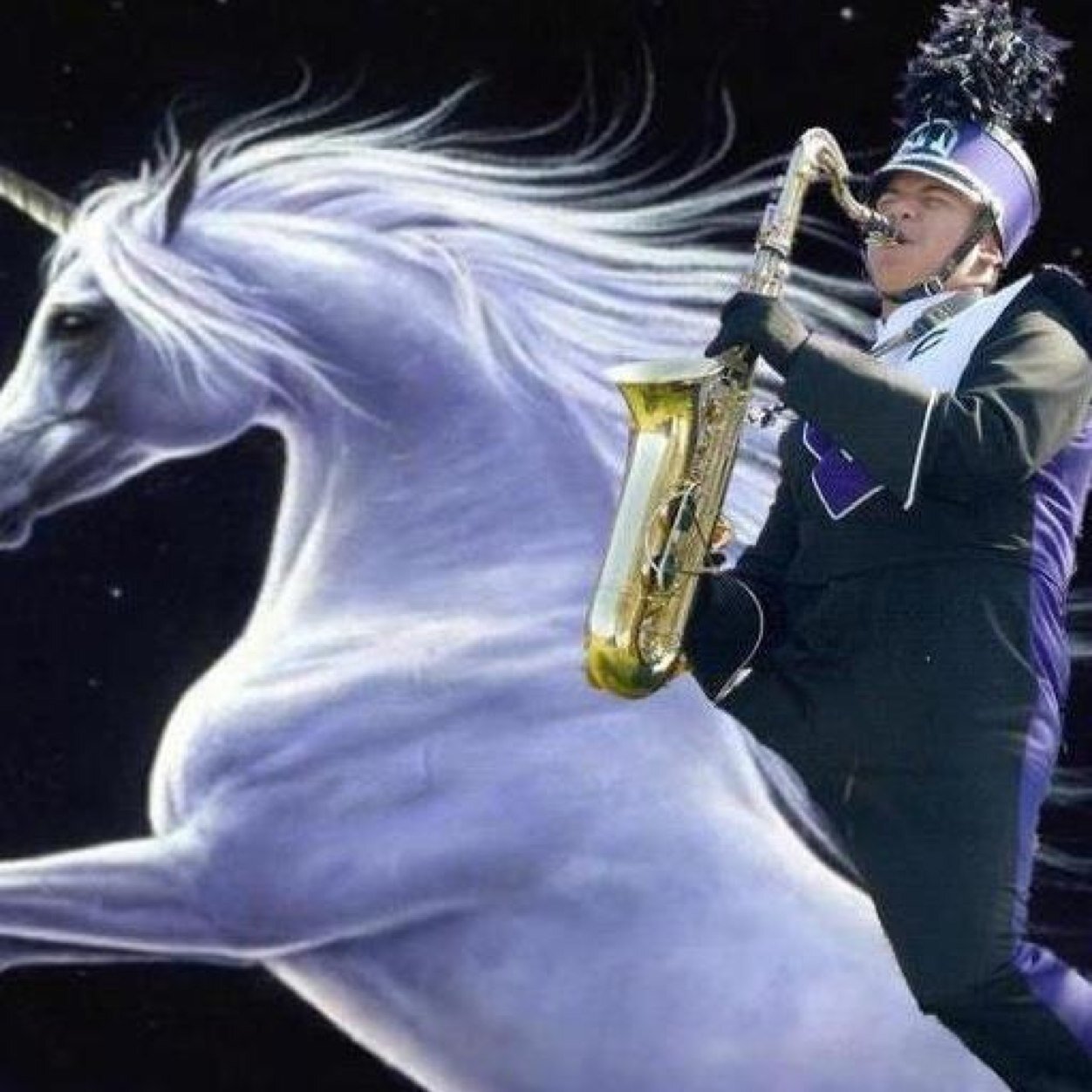 You like band? Well hey bud, me too. Let's do 8 to 5s together. 


BAND, HORNS UP DAMMIT.