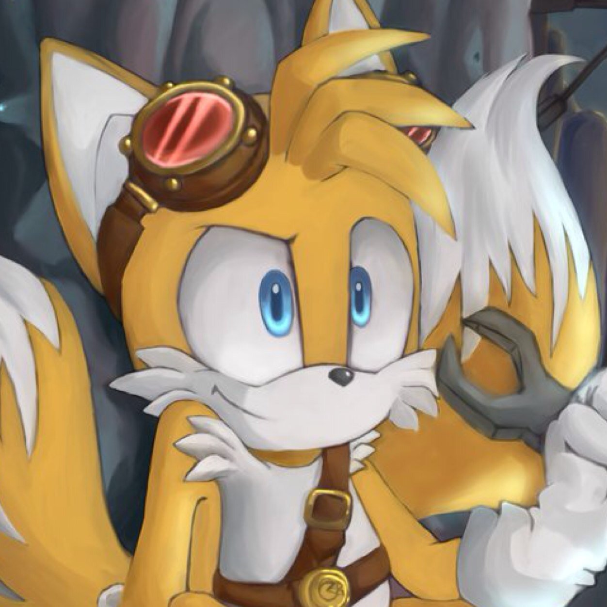 My name is tails and with #teamsonicboom with sonic and amy and kunckles follow me and follow back