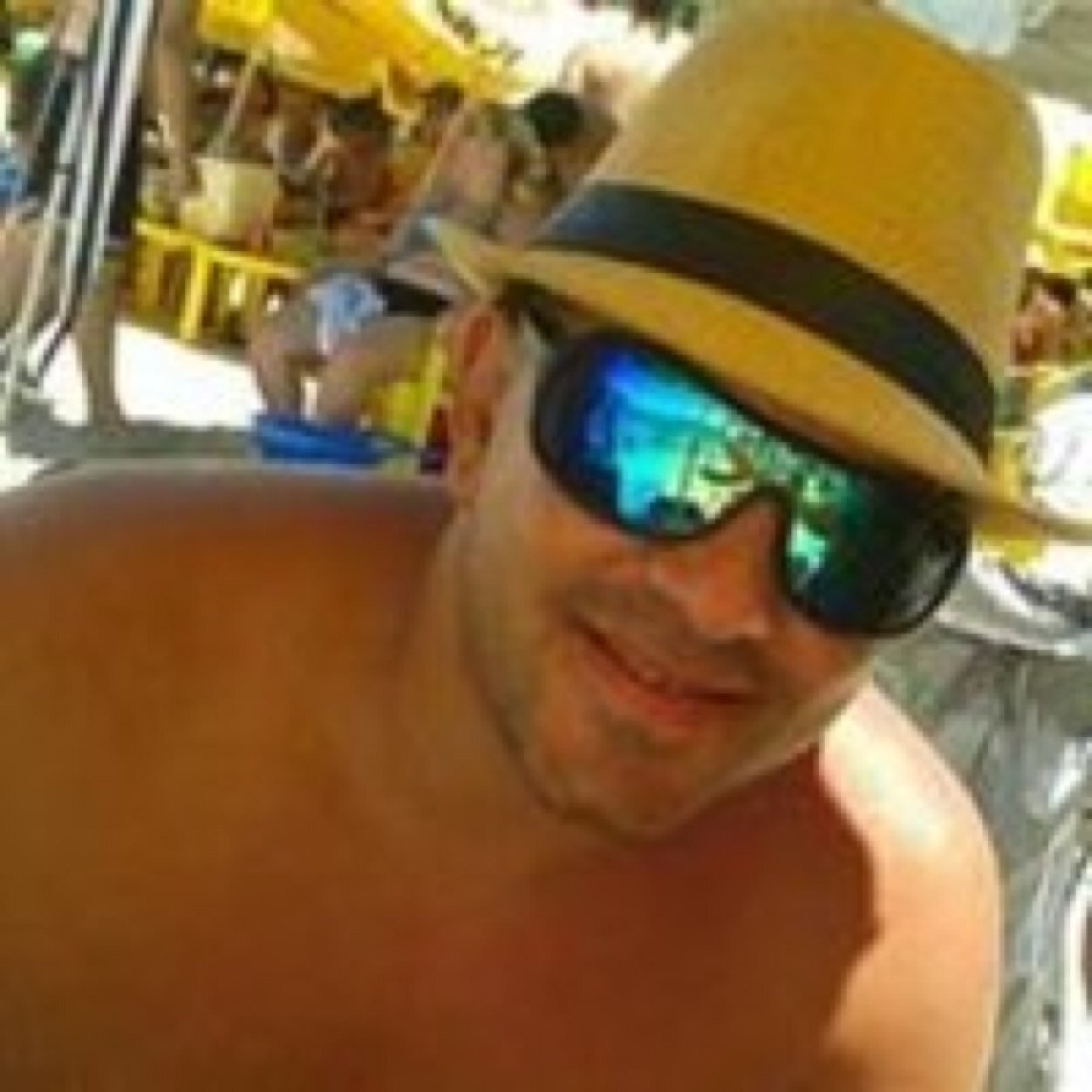 Disfrutando de la playita