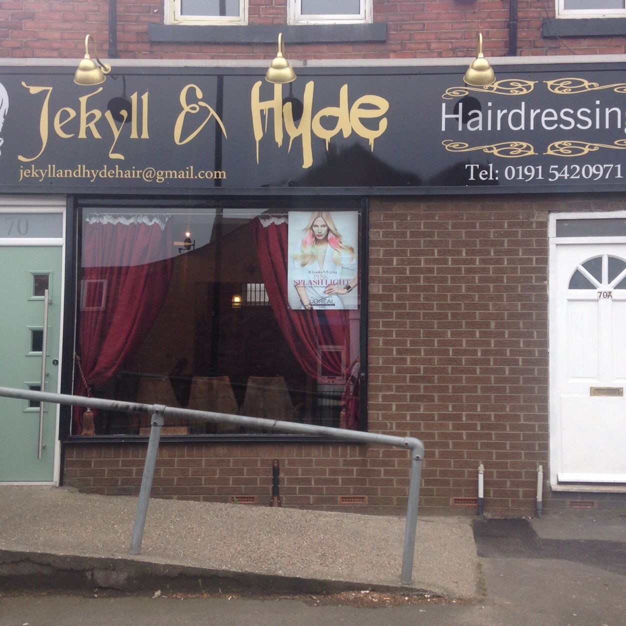 new and unique hair salon in sunderland!