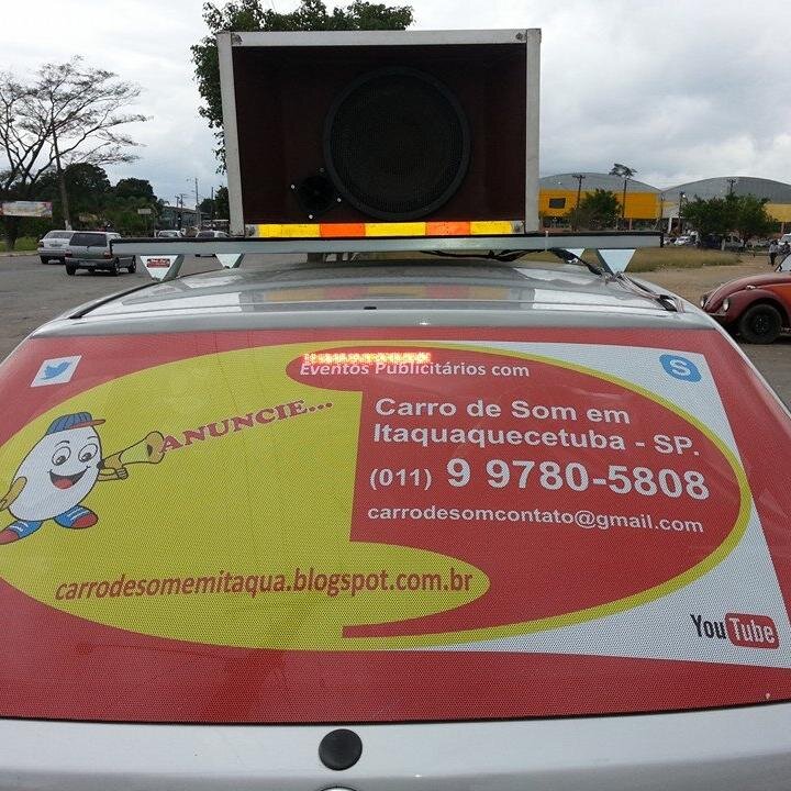 Carro de Som e Panfletagem em Itaquá SP.    Cel. 11 99780 5808 (vivo)  https://t.co/knoS2On8Zu
