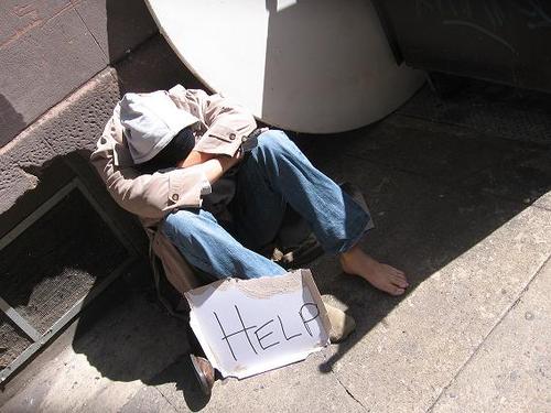 National sociology experiment designed to capture a snapshot of America’s attitude toward panhandlers, beggars, and bums.