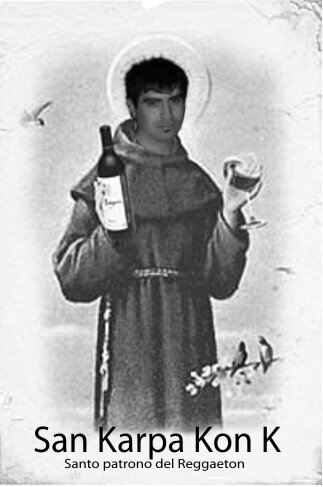 esta es la iglesia karpiniana la primera iglesia dedicada a un cantante el @karpakonkok (facebook: iglesia karpiniana