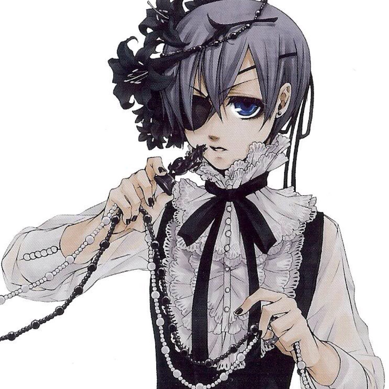 Hello i am master Ciel Phantomhive and my butler is Sebastian Michaelis. #YaoiRp