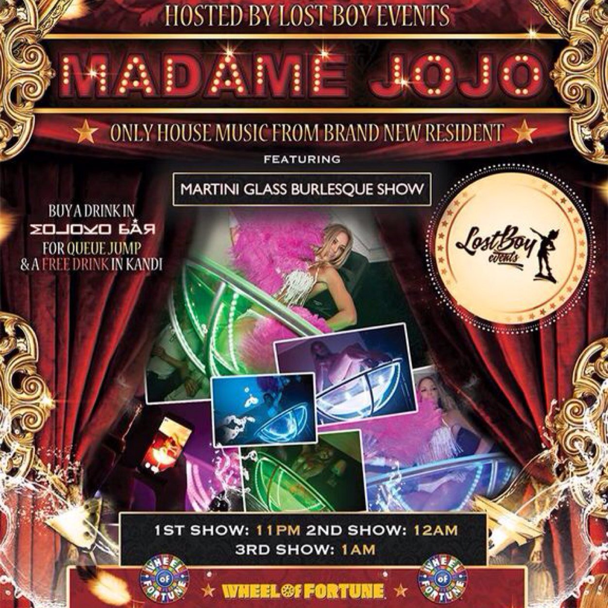 MadameJoJo_LBE's profile picture. *Madame JoJo* Hosted by @LostBoyEvents at Kandi Lounge EVERY SATURDAY Contact: tom@lostboyevents
